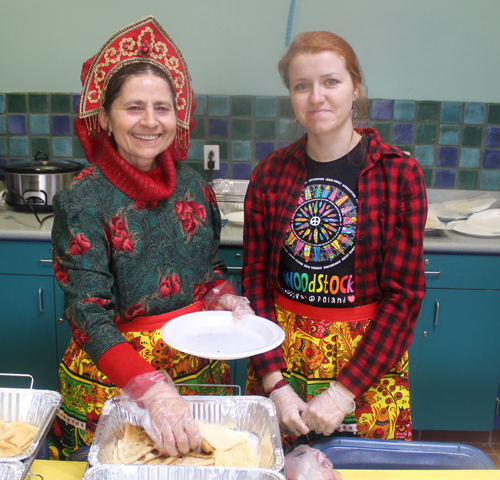 Cleveland Maslenitsa food volunteers