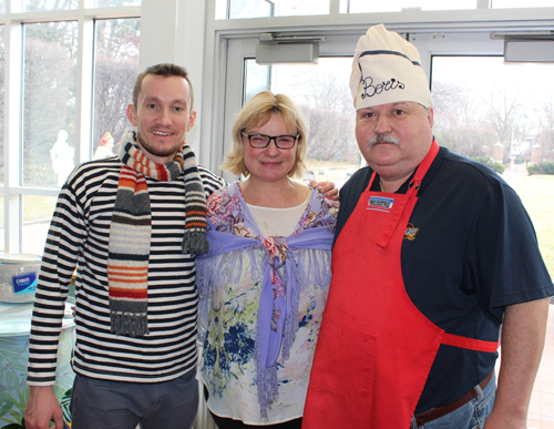 Aleksandr Elesev, Svetlana Stolyarova and Dr. Boris Vinogradsky