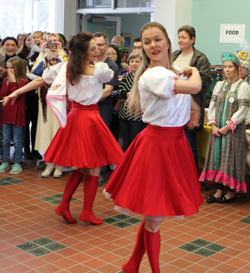 Paprika Girls Russian dance at Maslenitsa in Cleveland