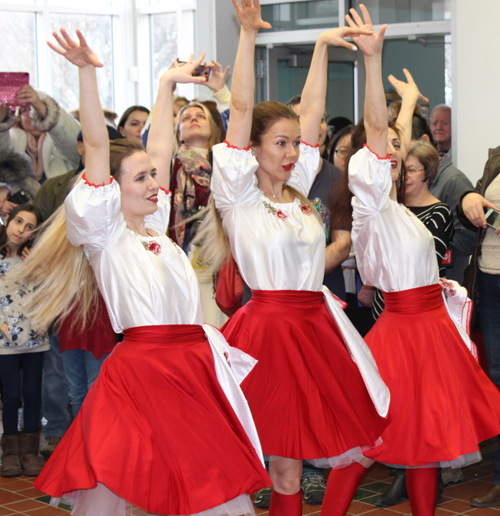 Paprika Girls Russian dance at Maslenitsa in Cleveland