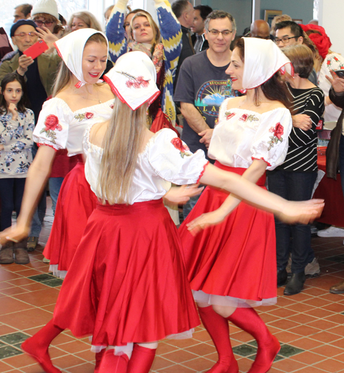 Paprika Girls Russian dance at Maslenitsa in Cleveland