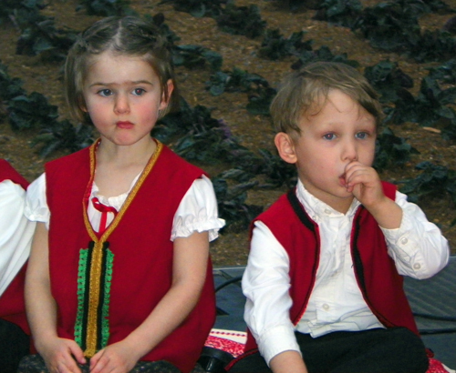 Living Traditions Folk Ensemble kids