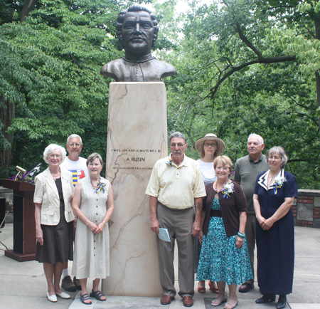 Rusyn Garden Volunteers - Florence Orris, Marcia Benko, John Krenisky, Bonnie Burke, Barb Popovich