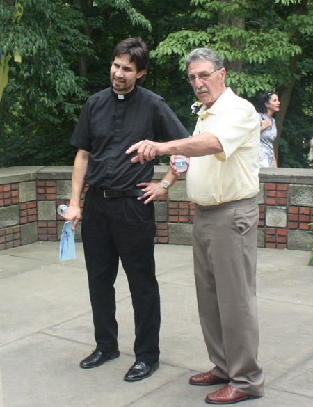 Deacon Andrew Nagrant and John Krenisky