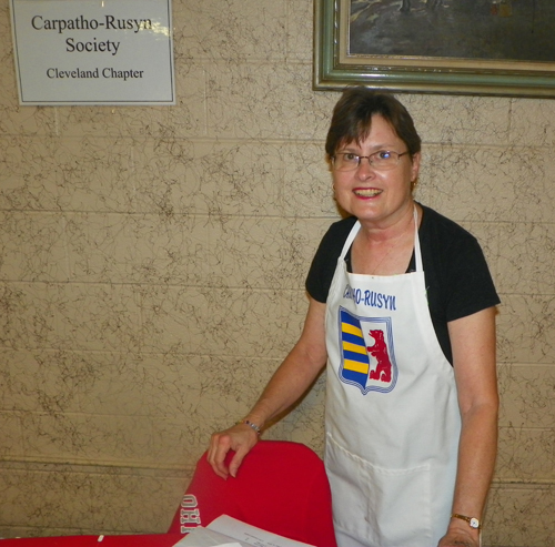 Marcia Benko of the Carpatho-Rusyn Society
