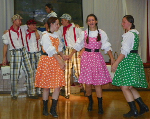 PIAST dancers of the Polish Roman Catholic Union of America in Cleveland 