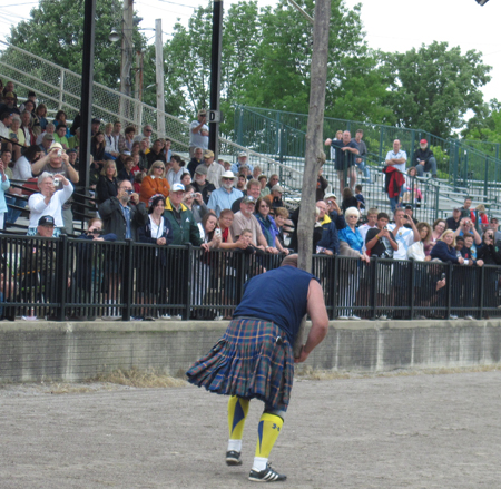 Caber Toss at 2011 Ohio Scottish Games