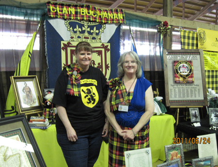 Clan Buchanan at the 2011 Ohio Scottish Games