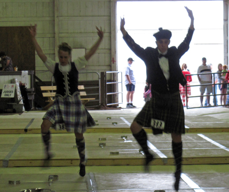 Highland dance competition