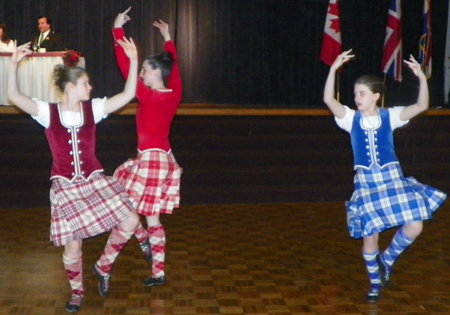 Heather Belles Scottish Highland dance troupe