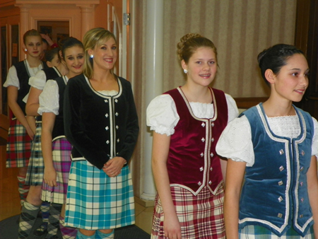 Heather Belles Scottish Highland dance troupe