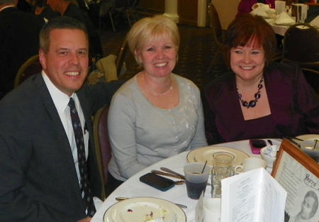 Mark Donnely, Kathleen Crowley Donnely and Marie Crawley Diamond