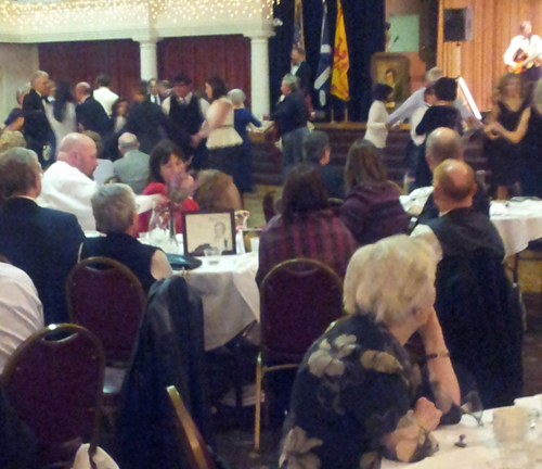 Dancing at Annual Robert Burns Dinner in Cleveland 2013
