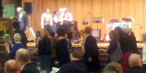 Dancing at Annual Robert Burns Dinner in Cleveland 2013