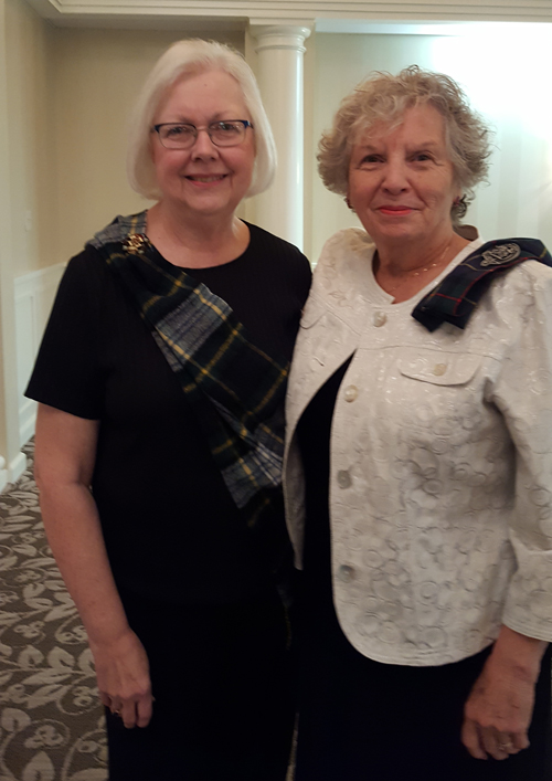 Amy Kenneley at Scottish Heritage Association of Northeast Ohio Robert Burns dinner