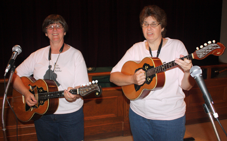 Serbian musicians - Nisi Pozderac and Marci Coleff