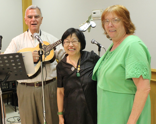 Alex Machaskee, Margaret Wong and Debbie Hanson