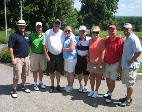 Golfers at Serbian outing to benefit Serbian Cultural Garden in Cleveland Ohio