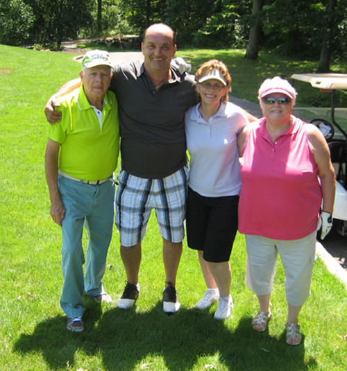 Golfers at Serbian outing to benefit Serbian Cultural Garden in Cleveland Ohio