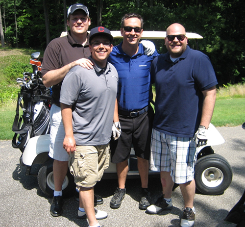 Golfers at Serbian outing to benefit Serbian Cultural Garden in Cleveland Ohio
