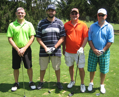 Golfers at Serbian outing to benefit Serbian Cultural Garden in Cleveland Ohio