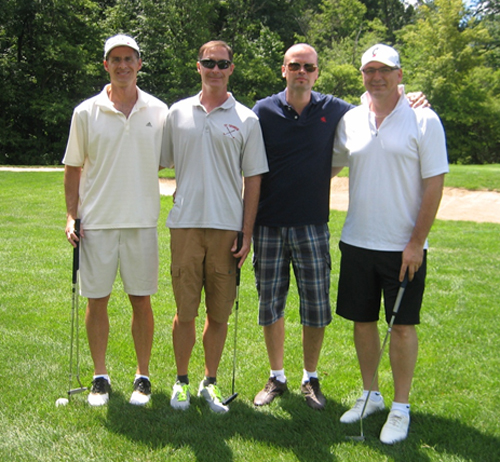 Golfers at Serbian outing to benefit Serbian Cultural Garden in Cleveland Ohio