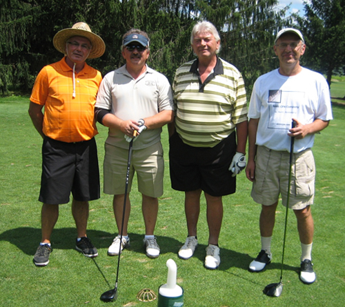 Golfers at Serbian outing to benefit Serbian Cultural Garden in Cleveland Ohio