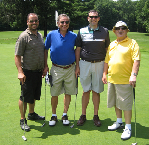 Golfers at Serbian outing to benefit Serbian Cultural Garden in Cleveland Ohio