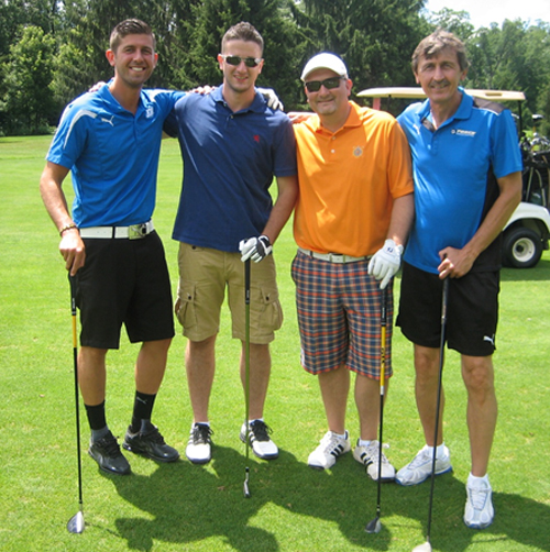 Golfers at Serbian outing to benefit Serbian Cultural Garden in Cleveland Ohio