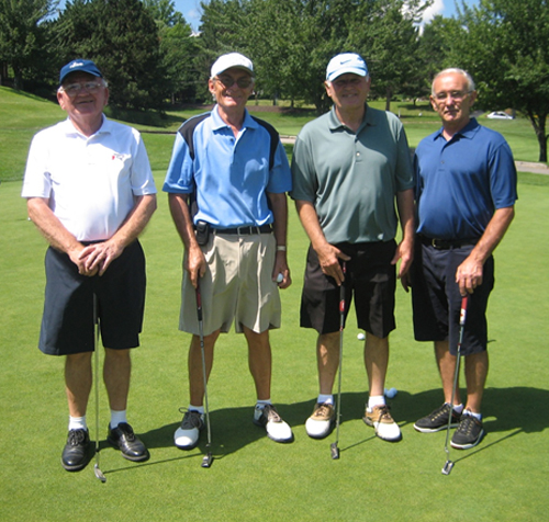 Golfers at Serbian outing to benefit Serbian Cultural Garden in Cleveland Ohio