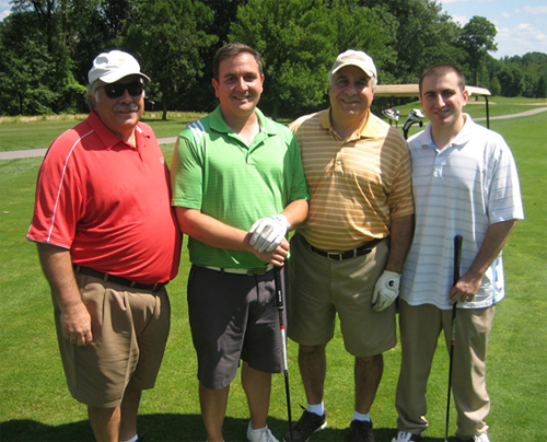 Golfers at Serbian outing to benefit Serbian Cultural Garden in Cleveland Ohio