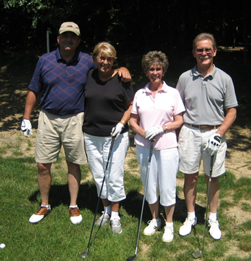 Golfers at Serbian outing to benefit Serbian Cultural Garden in Cleveland Ohio