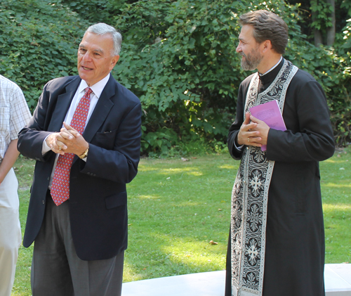 Alex Machaskee and Rev. Zivojin Jakovljevic