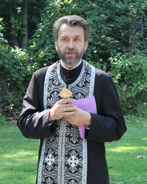 Rev. Zivojin Jakovljevic from Saint Sava Serbian Orthodox Cathedral