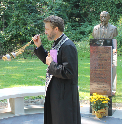 Rev. Zivojin Jakovljevic from Saint Sava Serbian Orthodox Cathedral