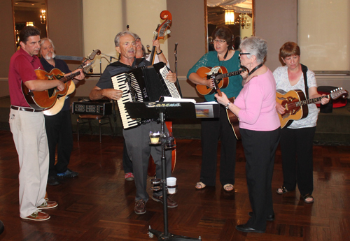 Serbian musicians jam session