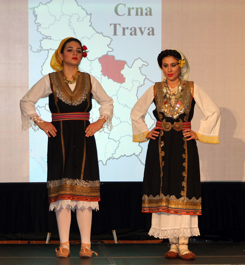 Traditional Serbian fashion costumes from Crna Trava