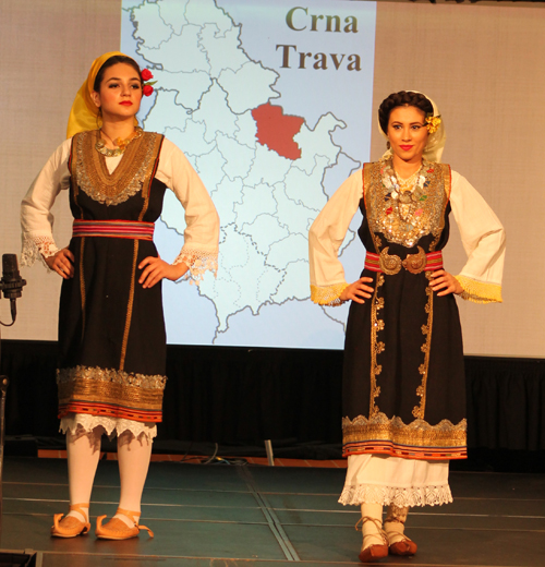 Traditional Serbian fashion costumes from Crna Trava