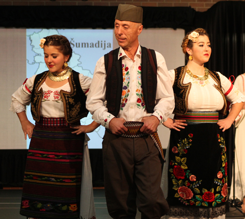 Traditional Serbian fashion costumes from Sumadija