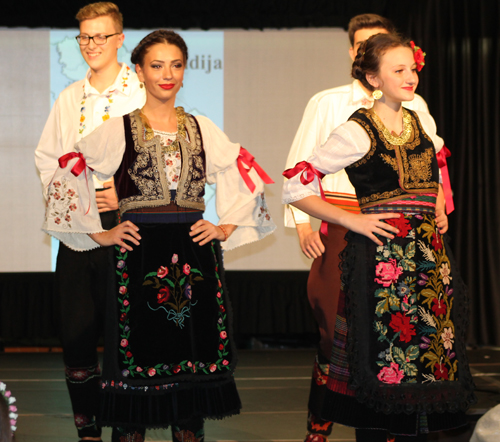 Traditional Serbian fashion costumes from Sumadija