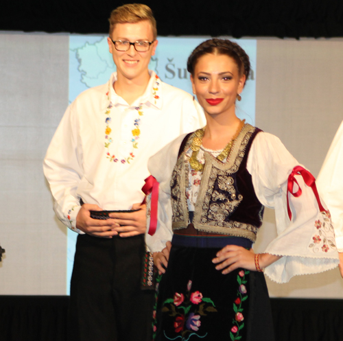 Traditional Serbian fashion costumes from Sumadija