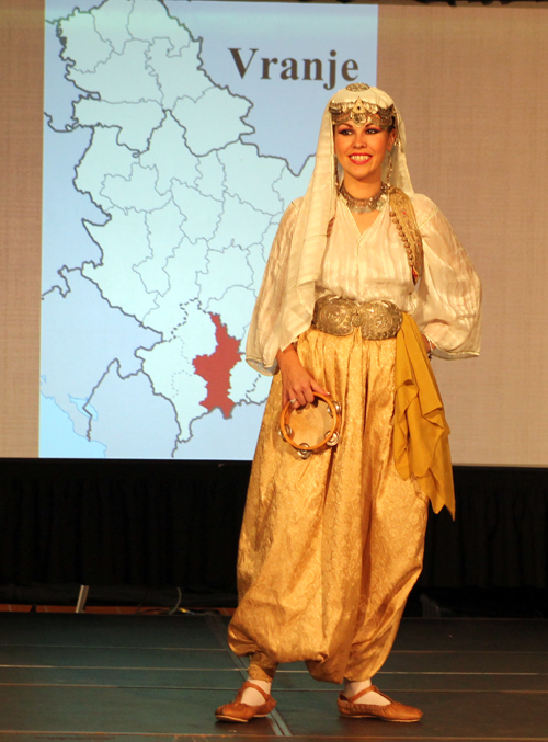 Traditional Serbian fashion costumes from Vranje