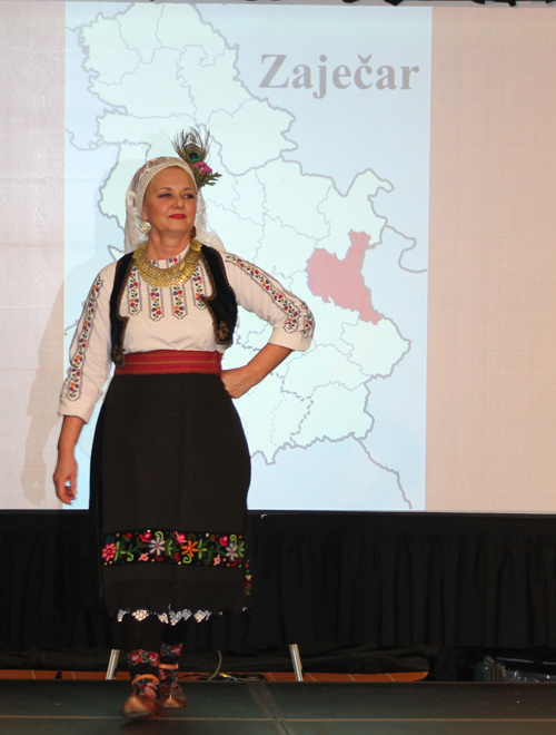 Traditional Serbian fashion costumes from Zajecar