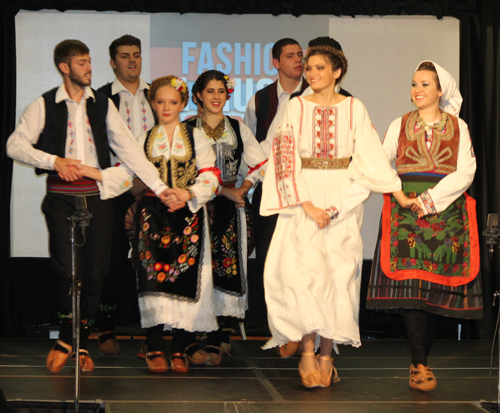 The Serbian folklore act Morava danced to traditional songs 