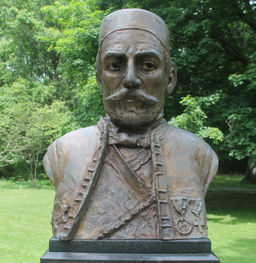 Bishop Petar Njegos bust