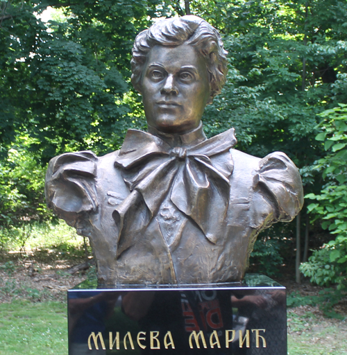 Mileva Maric in Serbian Cultural Garden in Cleveland