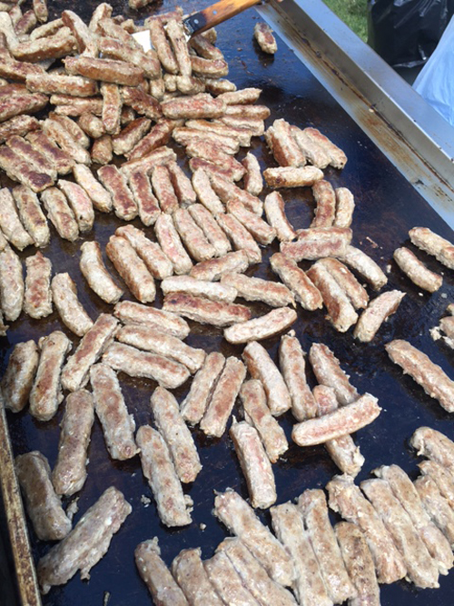 Chevaps - Serbian sausage links