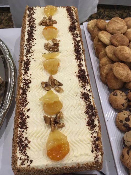 Desserts at the Serbfest iat St Sava Church in Cleveland