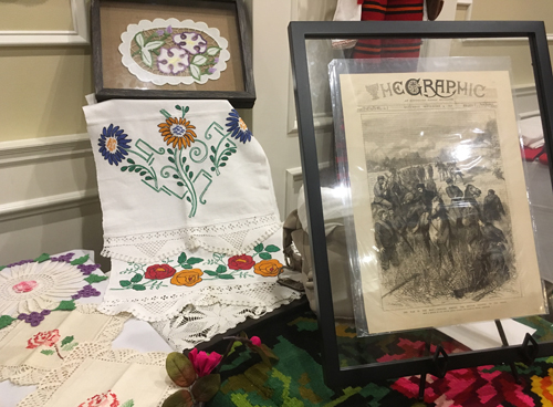 Serbian display at 2017 Serb Fest in Cleveland