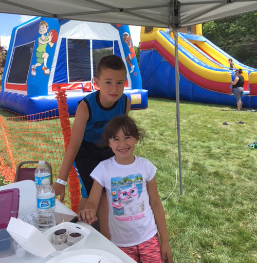 Kids at Serbian Festival in Cleveland